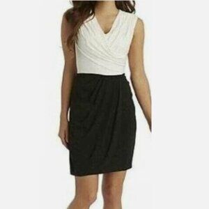 Forever 21 Contemporary Women Black and White Casual Dress Size Small